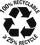 100% Recyclable et 25% recyclé